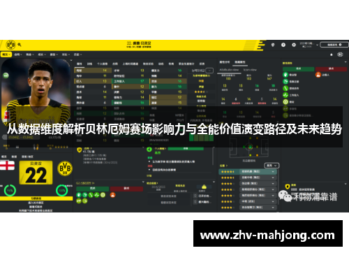 从数据维度解析贝林厄姆赛场影响力与全能价值演变路径及未来趋势